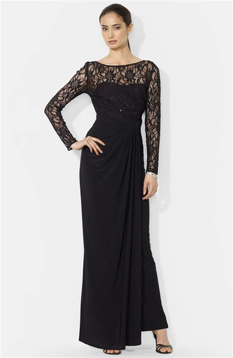 nordstrom evening dresses with sleeves